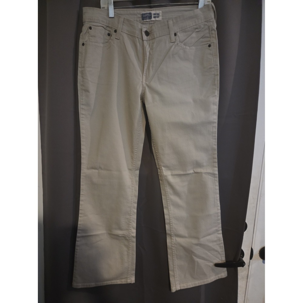 Levi's Strauss Signature Womens Jeans Low Rise Bootcut Misses 12 Misses